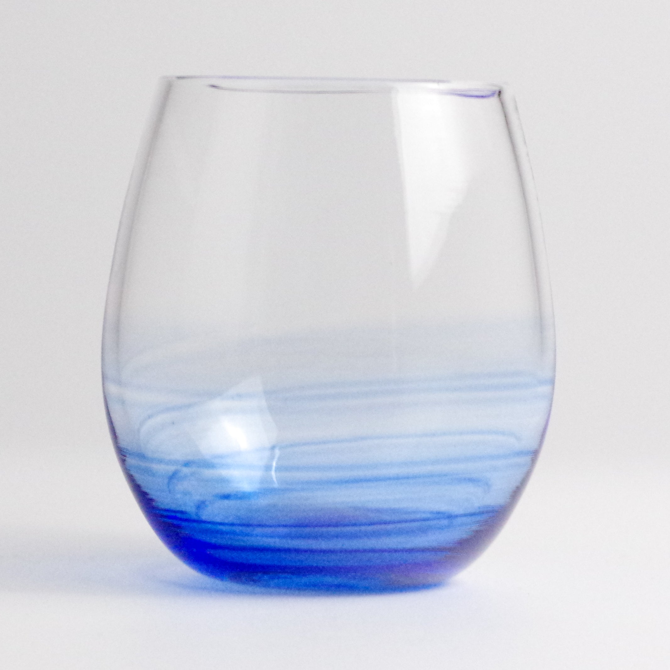 丸グラス（藍） – 珠玉の逸品