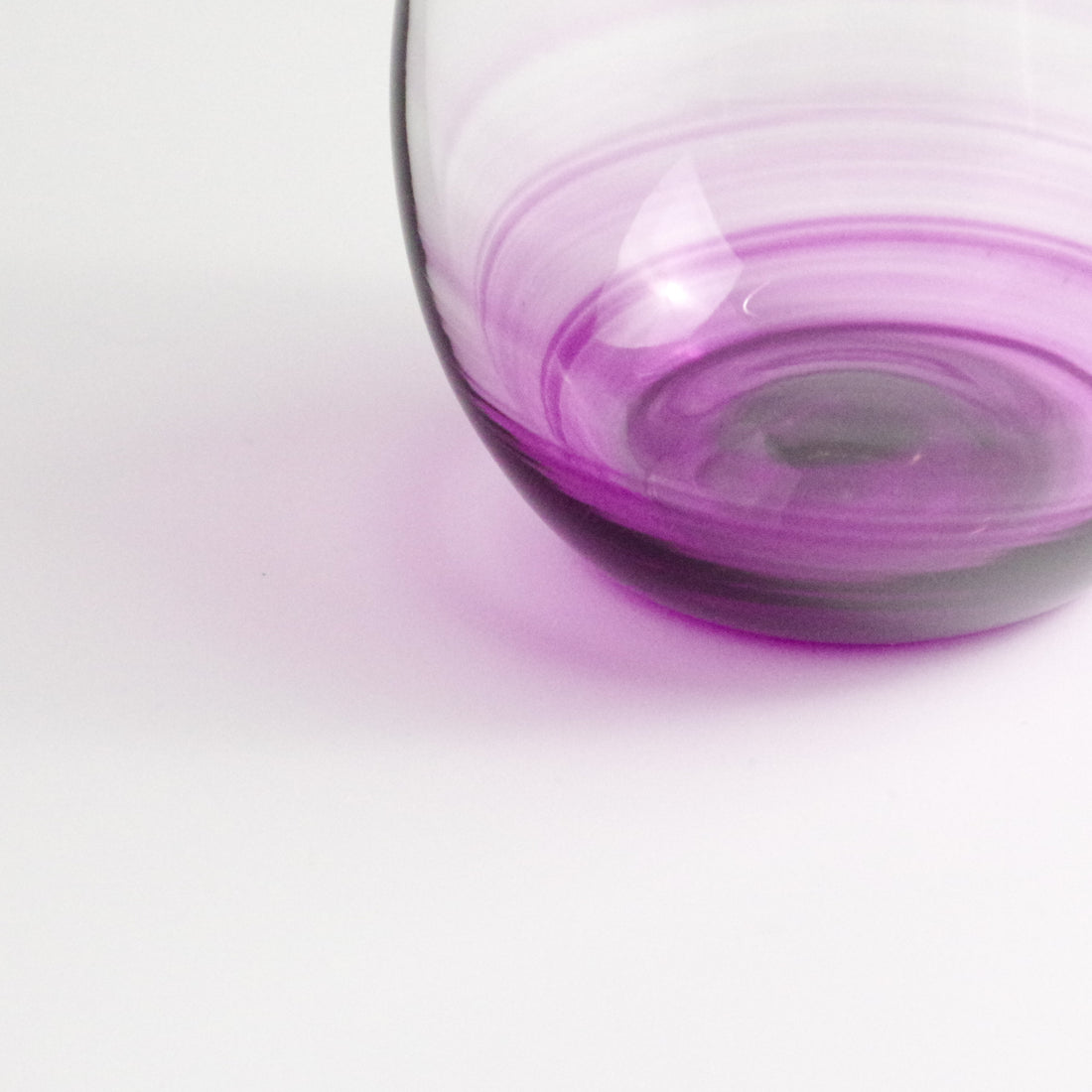 丸グラス（紫）