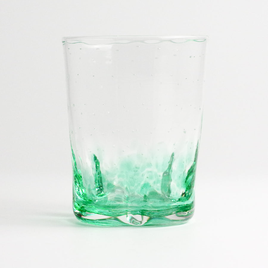 泡ロックグラス（緑）
