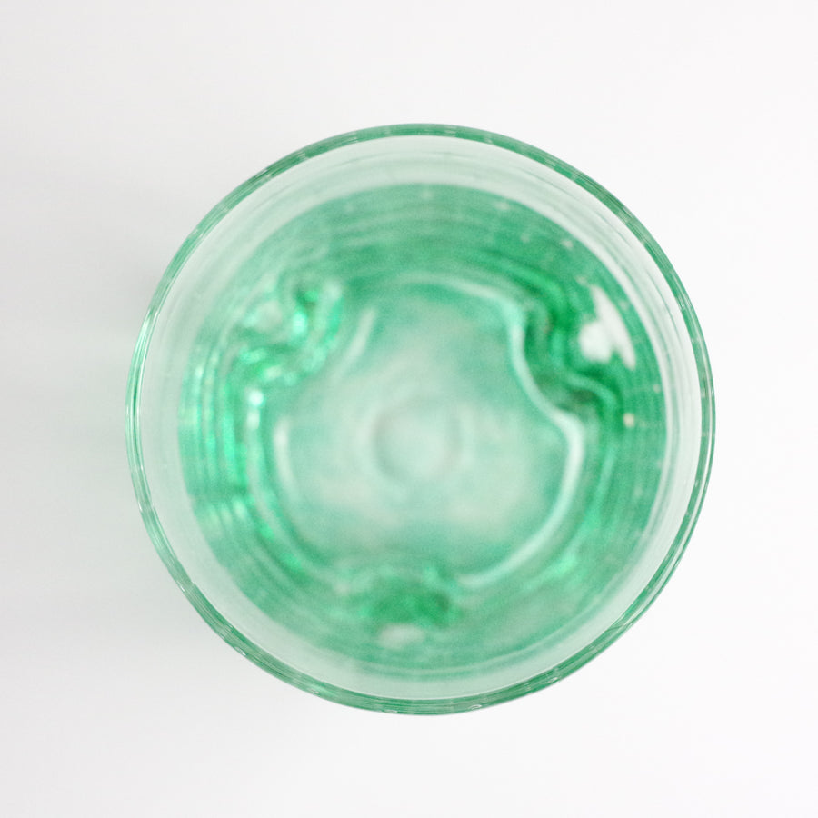 泡ロックグラス（緑）