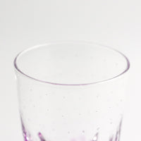 泡ロックグラス（紫）