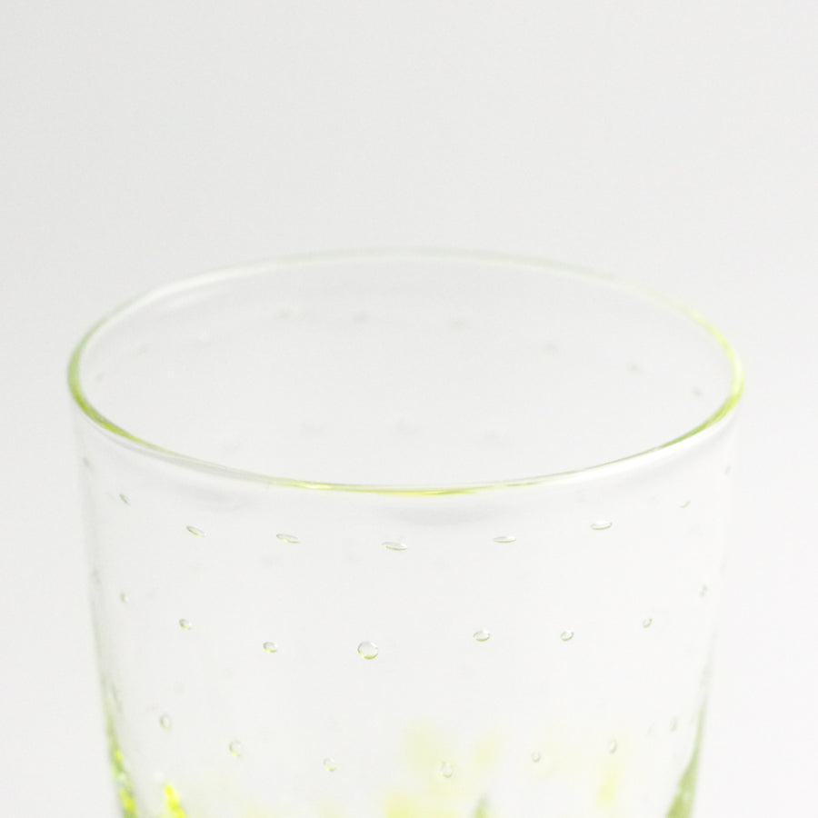 泡ロックグラス（黄）