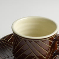 バサナイ CUP&SAUCER（茶）